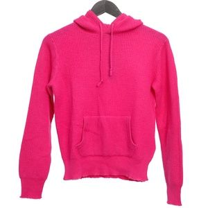 NWT Polo Ralph Lauren Cashmere Waffle knit Hoodie XS